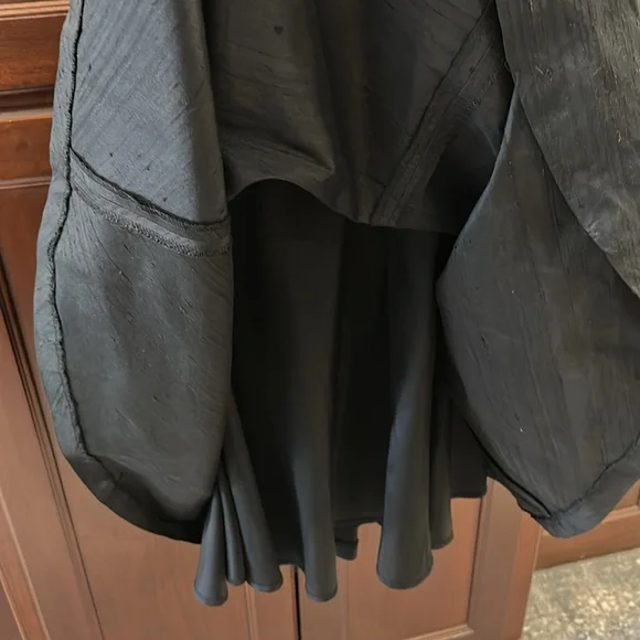 SHOSHANNA 100%SILK BLACK HALTER DRESS SIZE 4 - Picture 6 of 11